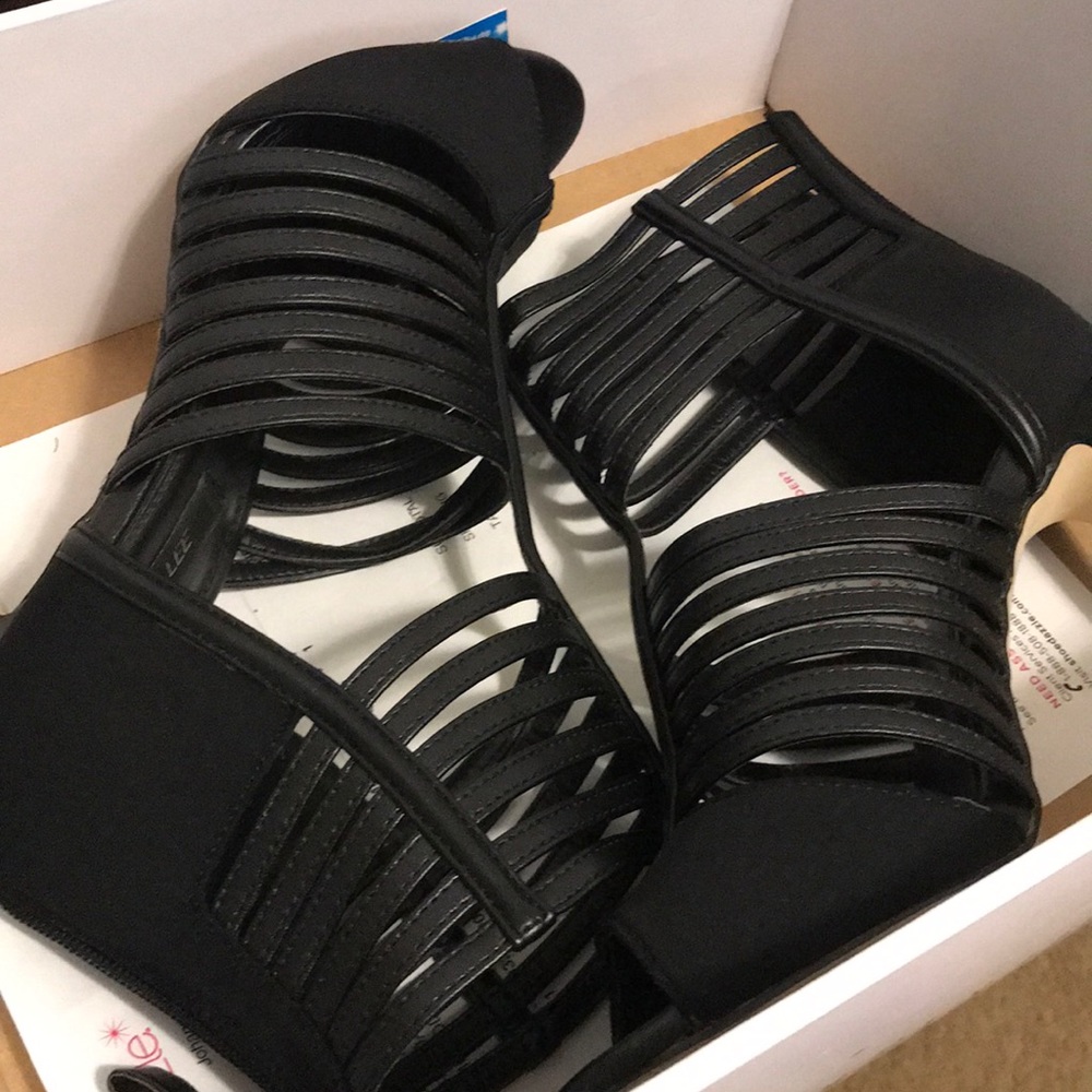 Black heels